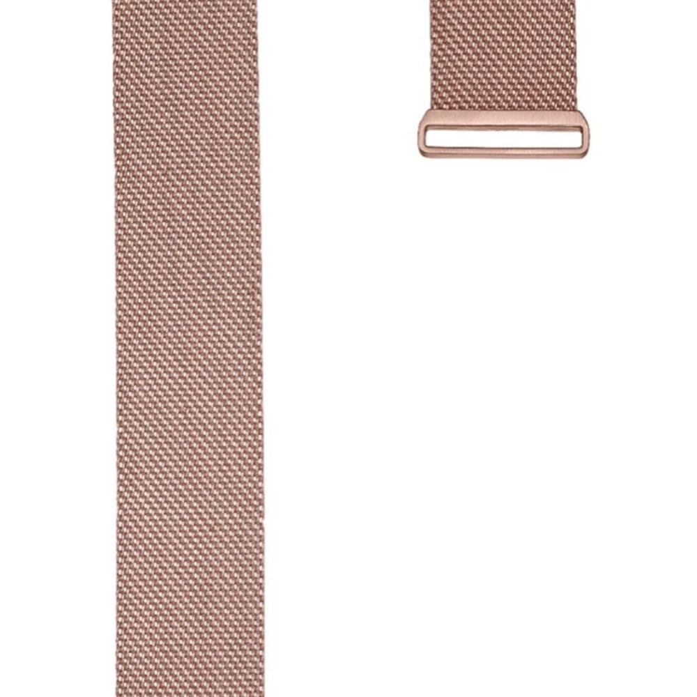 Platinum™ - Magnetic Stainless Steel Mesh Band for Apple Watch, Rose Gold - Picture 8 of 8